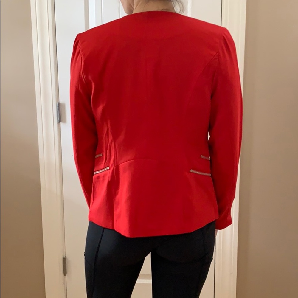 Red blazer. - Picture 2 of 3